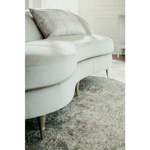 Caracole Upholstery Sparkling Argent Whisper of Gold Sofa