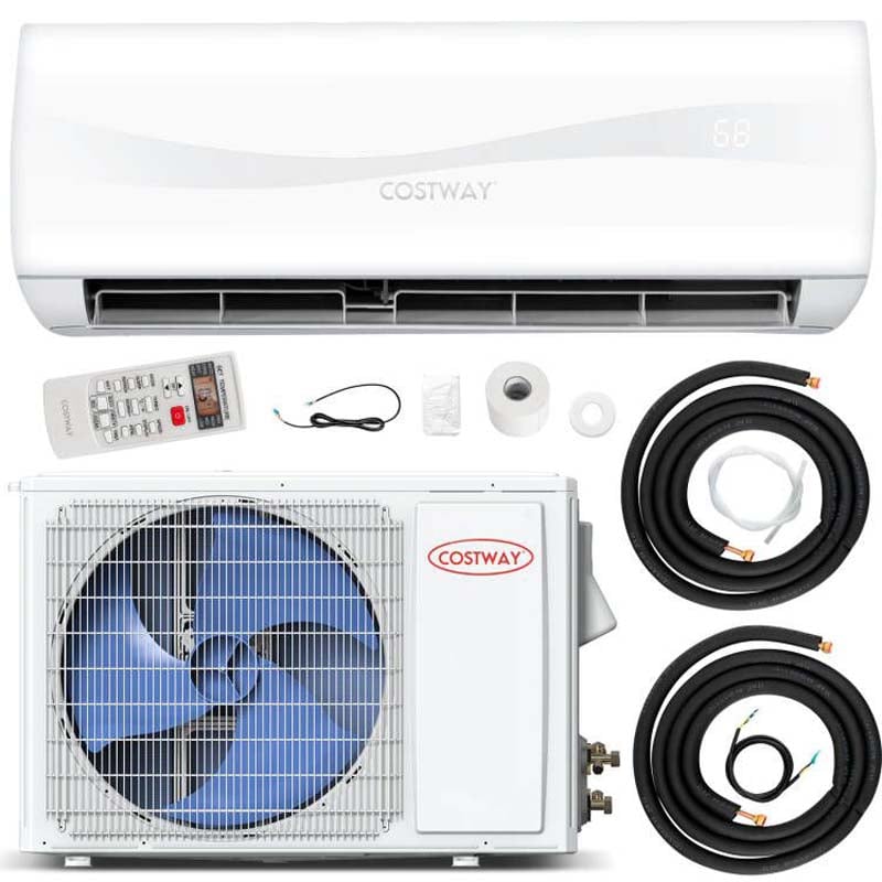 12000BTU 115V Ductless Mini Split Air Conditioner, 20 SEER2 Wall-Mounted Inverter AC Unit with Heat Pump