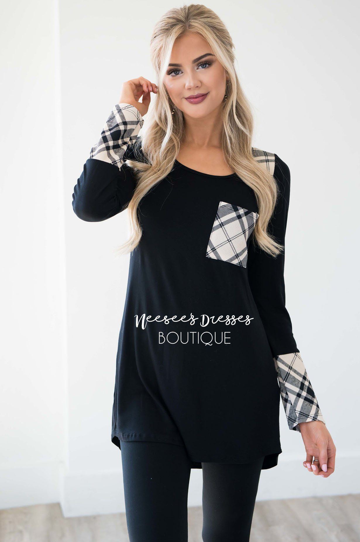 A Plaid Romance Tunic