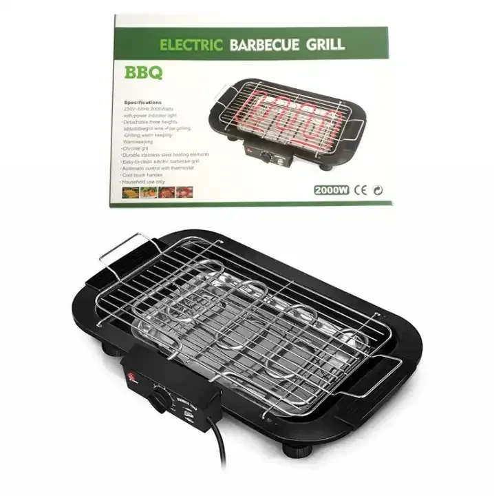 Smokeless Babecue Griddle Indoor Electric Griddle Pan electric BBQ Grill with 5 Thermostat Modes new electric grill machine