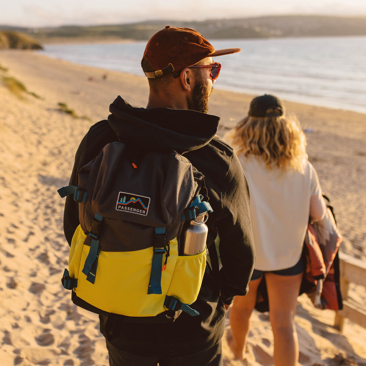 Boondocker Recycled 26L Backpack - Grey Olive/Sheen Yellow