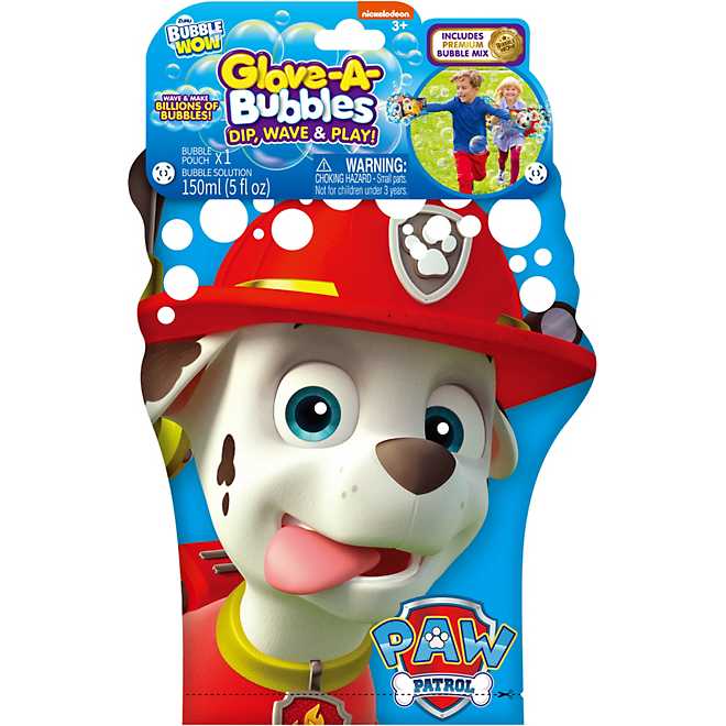 ZURU Glove A Bubble Paw Patrol Bubbles