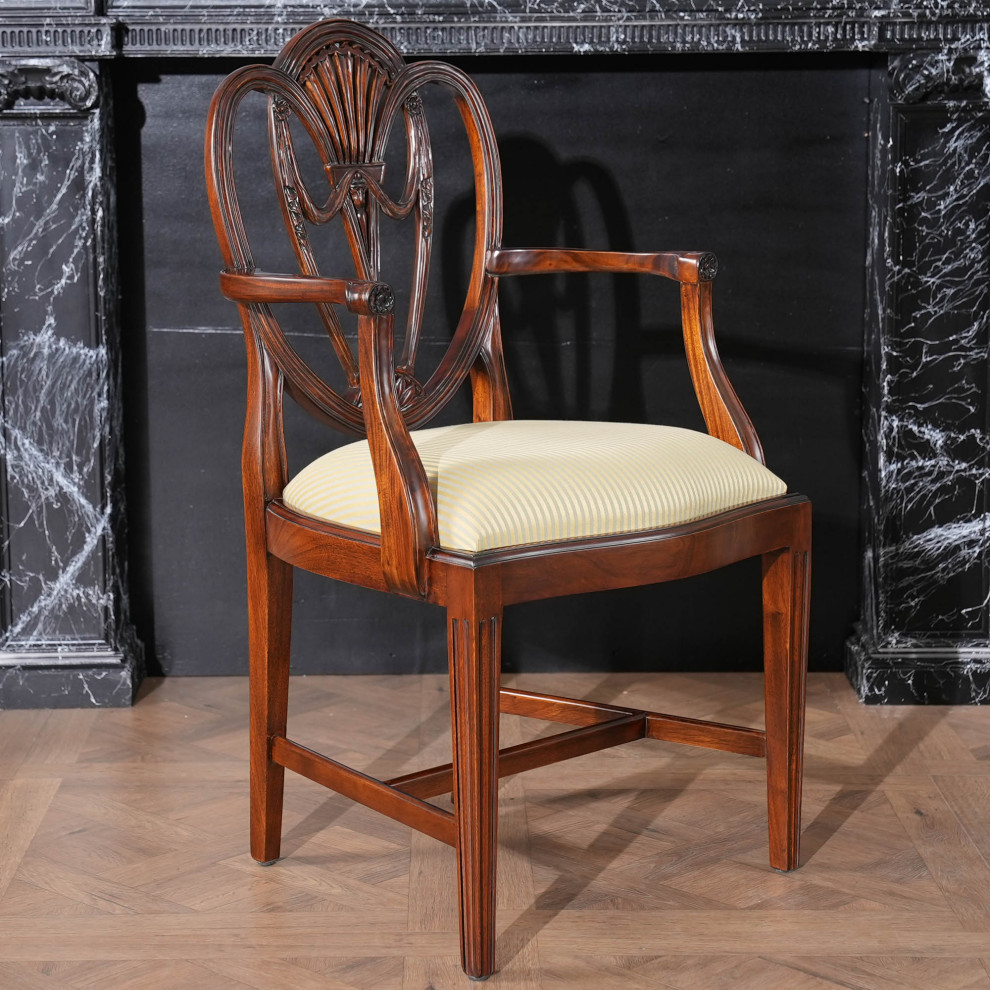 Clover Back Arm Chair   Victorian   Dining Chairs   by Niagara Furniture  Houzz