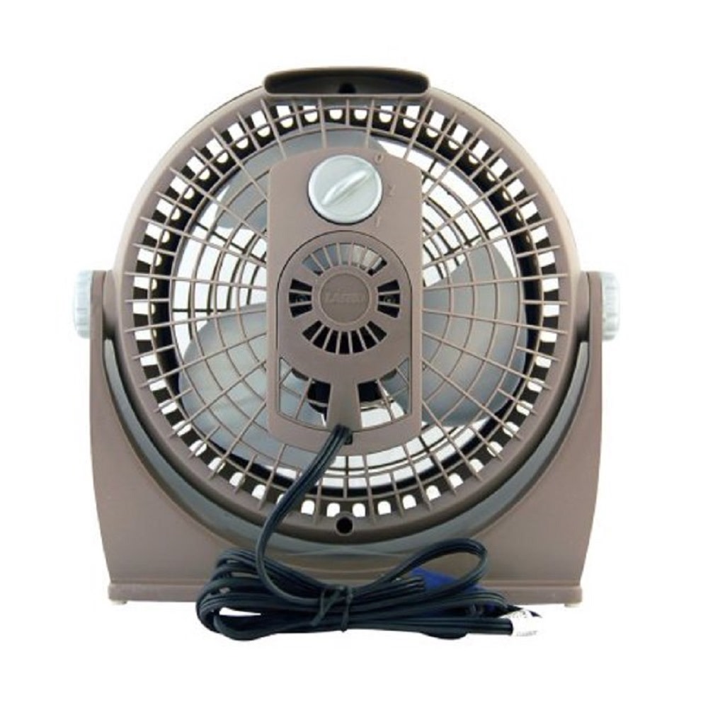 9 In. 1/100HP 2 Speed Commercial Grade Pivot Floor Fan ;