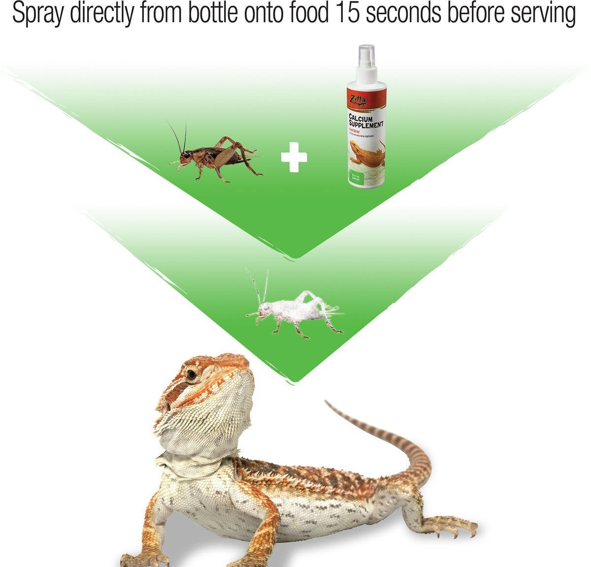 Zilla Food Spray Calcium Reptile Supplement