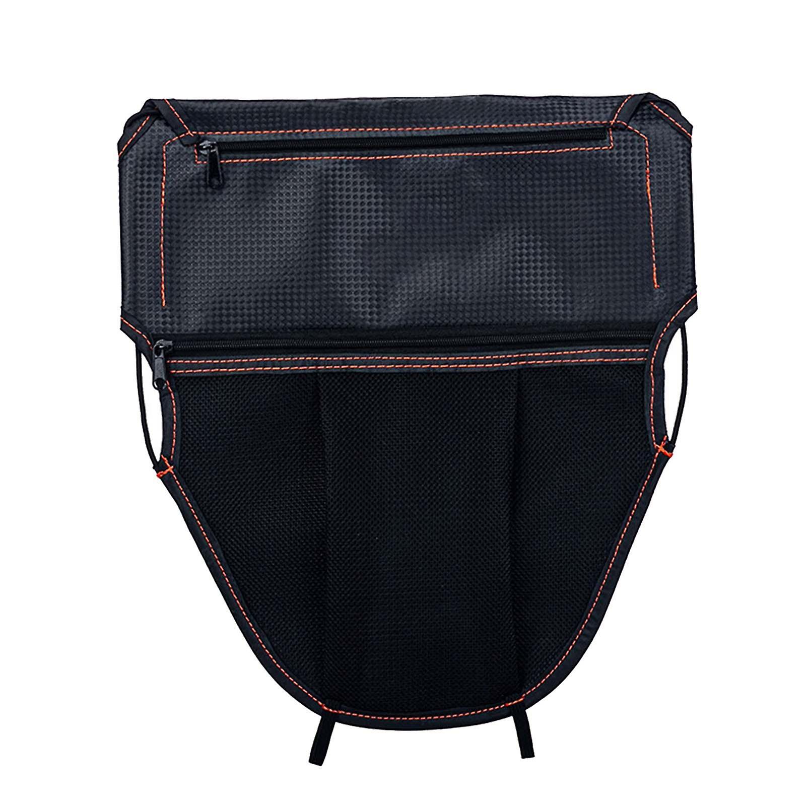 Motorcycle Under Seat Storage Bag Sturdy Easy To Install Polyester Organizer Small