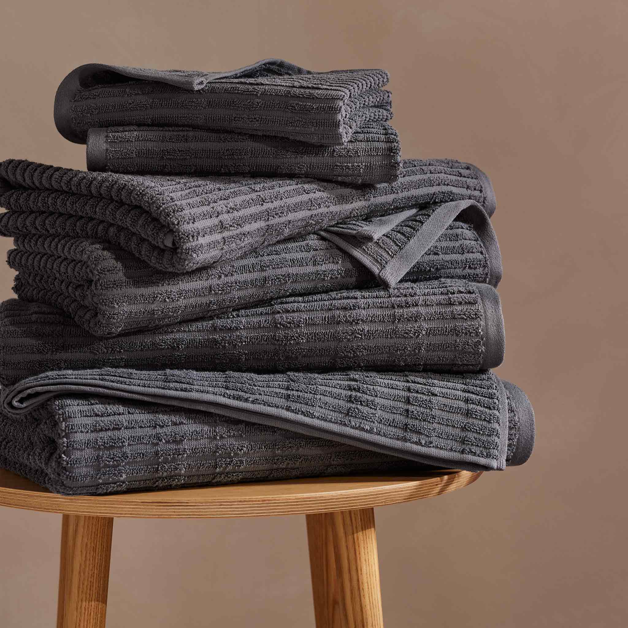 Jacquard Cotton Bath Towels - Last Call