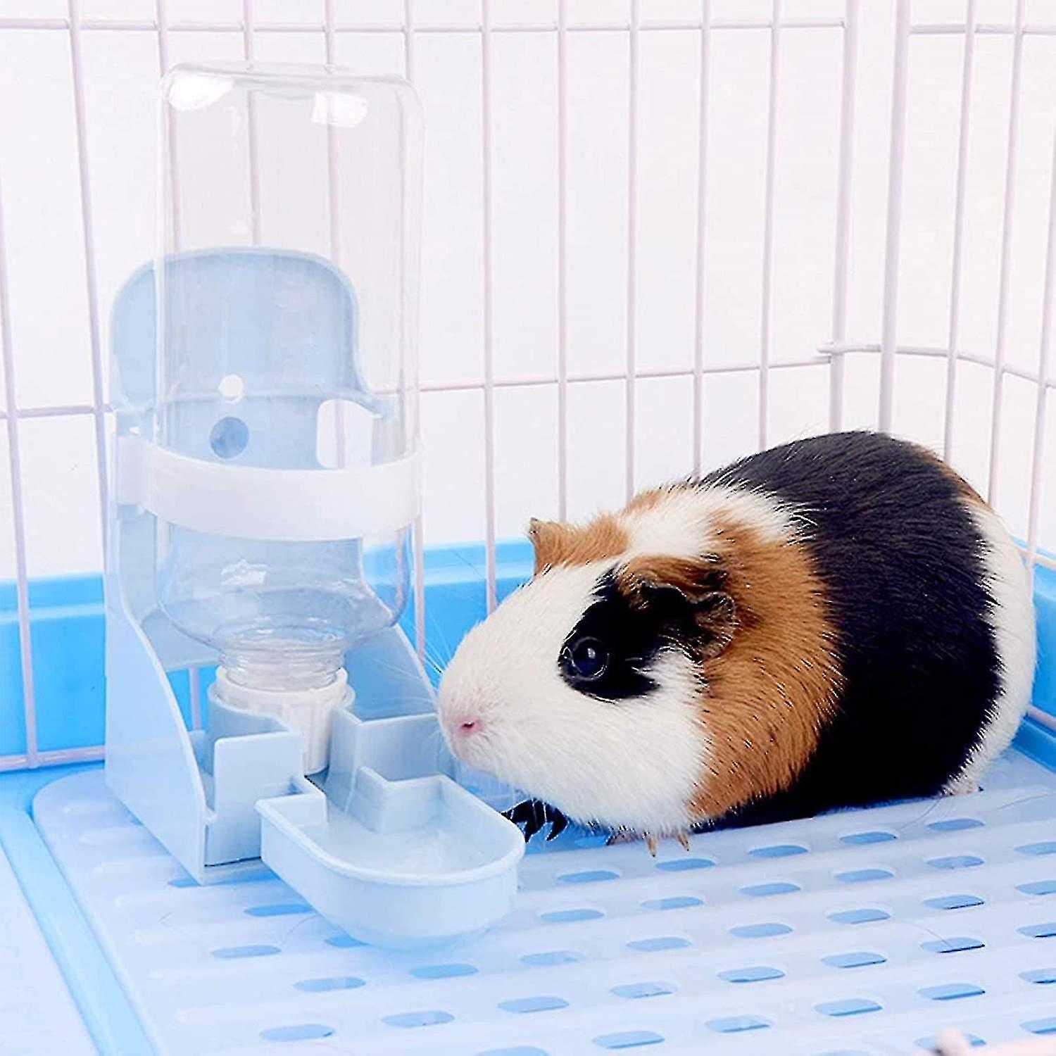 Pet Water Bottle， 500ml， Cage Water Dispenser， Portable， For Dog， Cat， Rabbit， Hamster， Small Animal