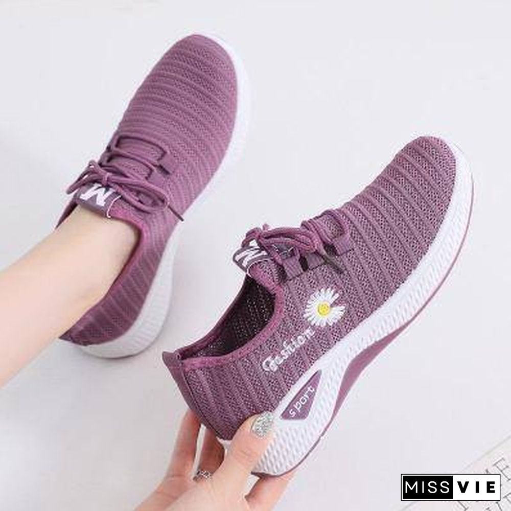 Spring Women Casual Shoes Breathable Mesh Platform Sneakers Women New Fashion Mesh Sneakers Shoes Woman Tenis Feminino