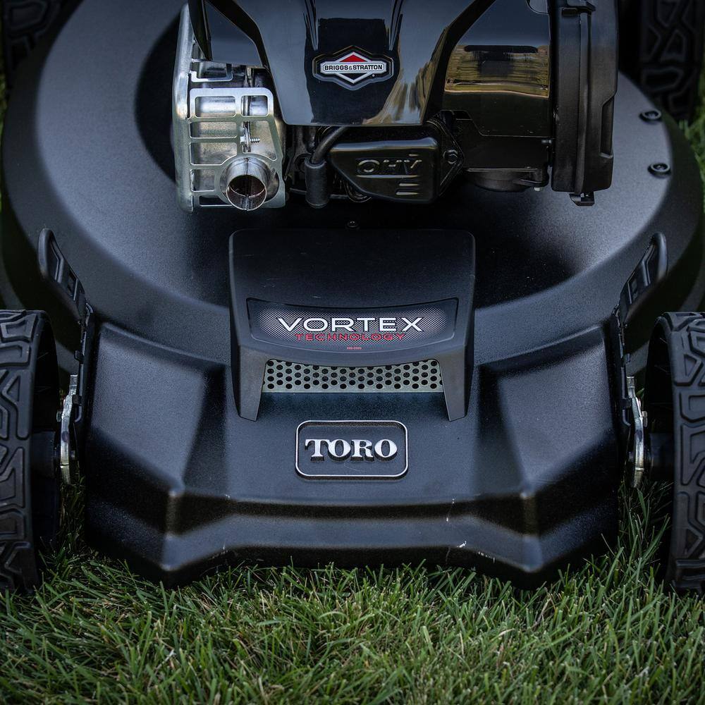 Toro 21 in. Super Recycler Personal Pace SmartStow 190cc BriggsStratton Electric Start Self Propelled Walk Behind Lawn Mower 21564