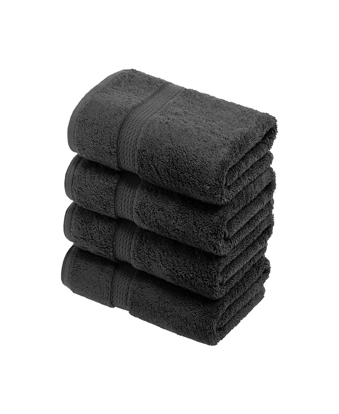 Superior Highly Absorbent Egyptian Cotton Ultra Plush Solid Bath Towel Set Collection