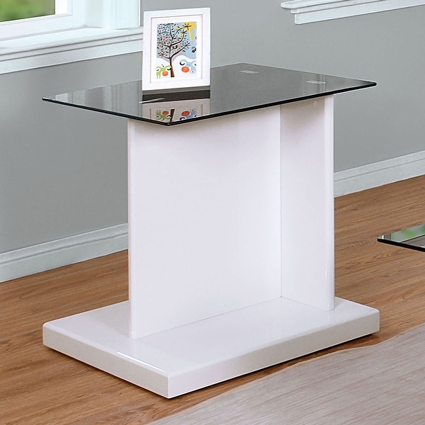 Furniture of America Demoline Contemporary 22-inch Side Table