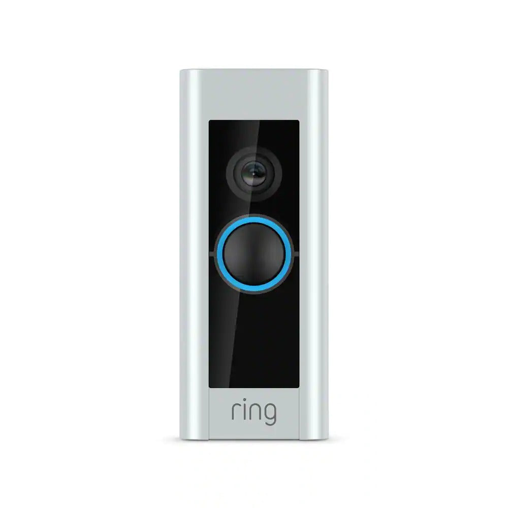 Certified Refurbished 1080p HD Wi-Fi Video Wired Smart Door Bell Pro Camera