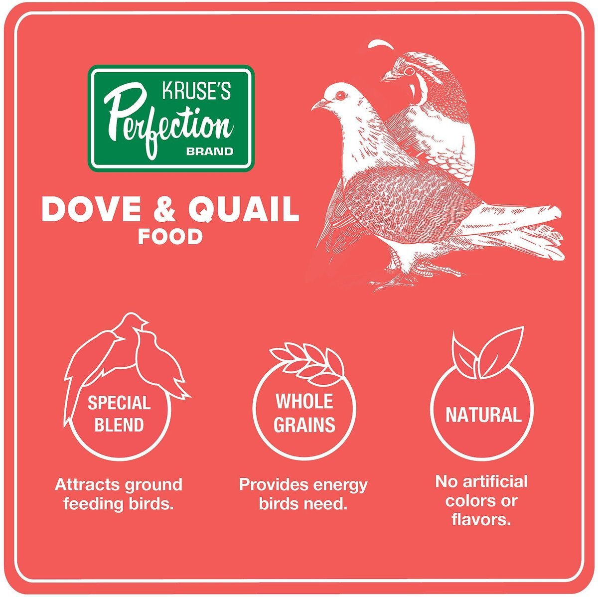 Kruse's Perfection Brand Dove and Quail Food