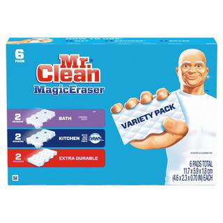 Mr. Clean Magic Erasers Multi-Purpose Cleaning Sponge (6-Count) (Multi-Pack 2) 078557164770