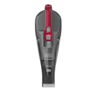 BLACK+DECKER Dustbuster QuickClean Cordless 12-Volt 1.8-Cup Handheld Car Vacuum with Motorized Upholstery Brush HLVB315JA26