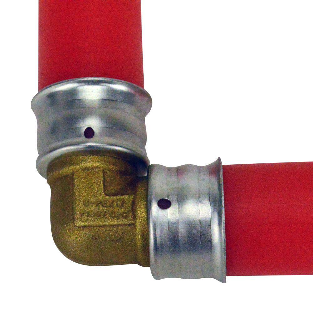 Apollo 34 in. x 5 ft. Red PEX-B Pipe APPR534