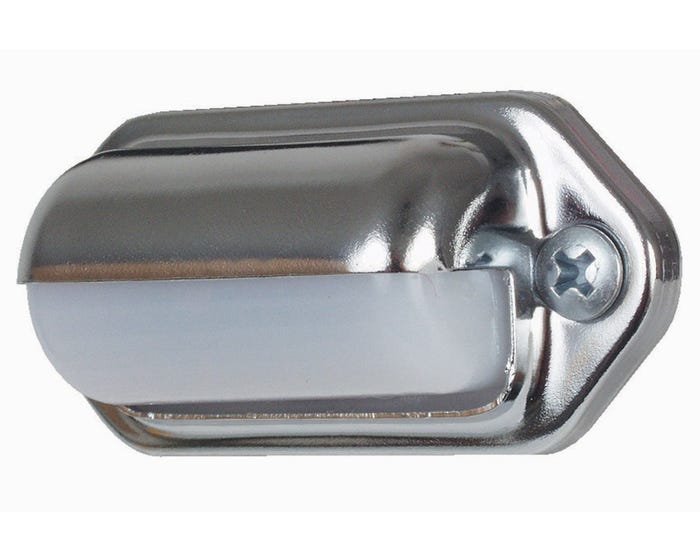 Mini Chrome Plated License Plate Light