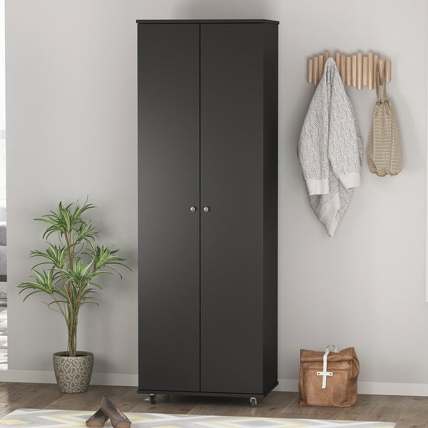 2-Doors 9 Tires Shoes Cabinet With Large Storage Space - - 34607600