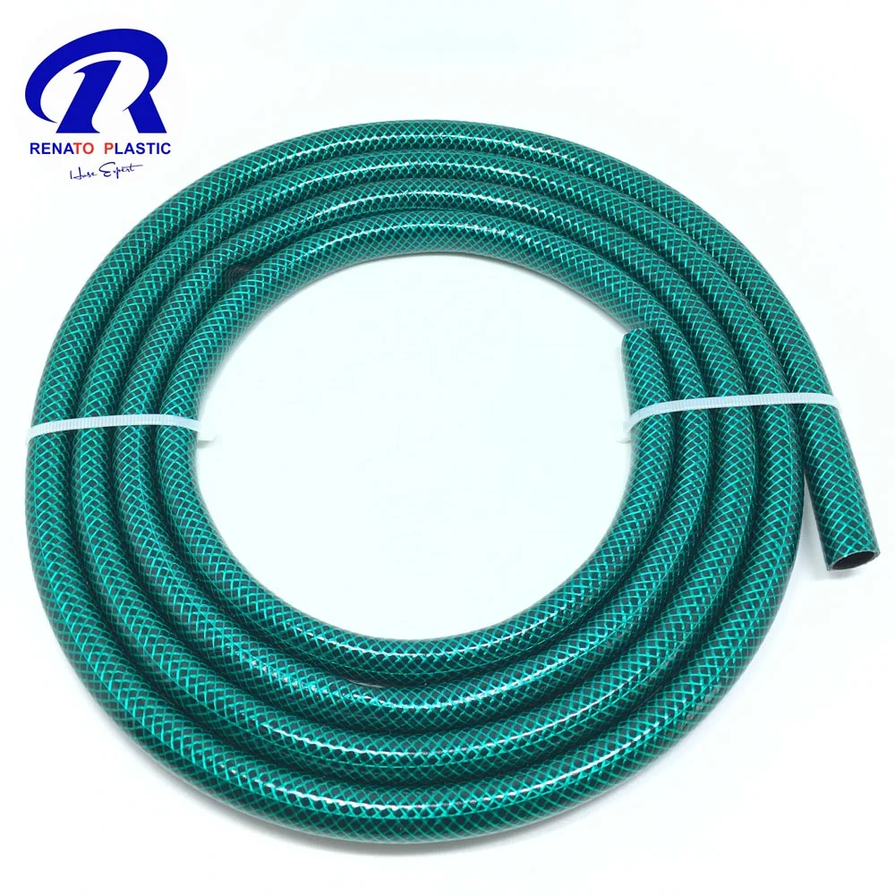 Non Smell Fiber Braided PVC Garden Water Supply Vinyl Tubing Hose