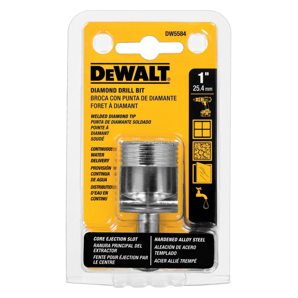 DW 1 In. Diamond Tile Drill Bit DW5584 from DW