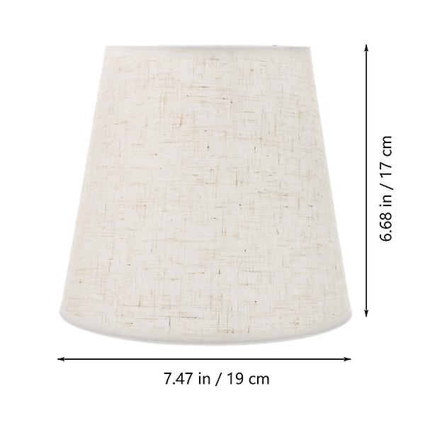 Lamp Shade Fabric Lamp Cover Desk Lamp Shade Household Table Lamp Cover(e27)