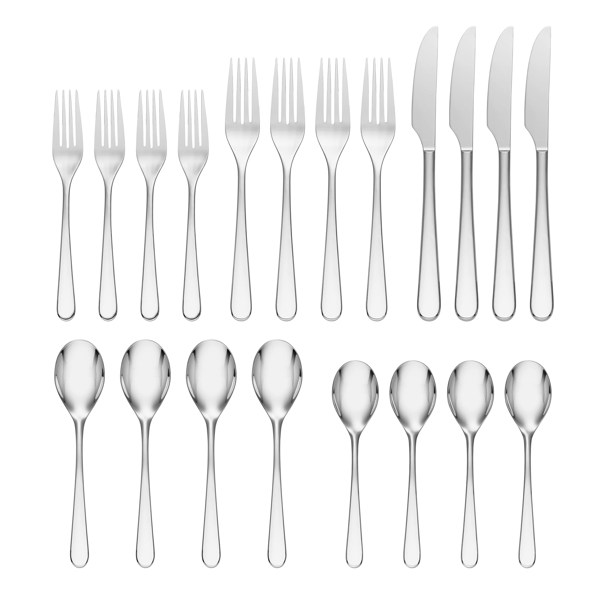 Kenbrook 20 Piece Everyday Flatware Set