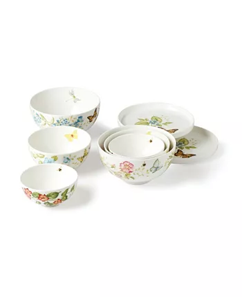 Lenox Butterfly Meadow Luna Nesting 8-Piece Dinnerware Set