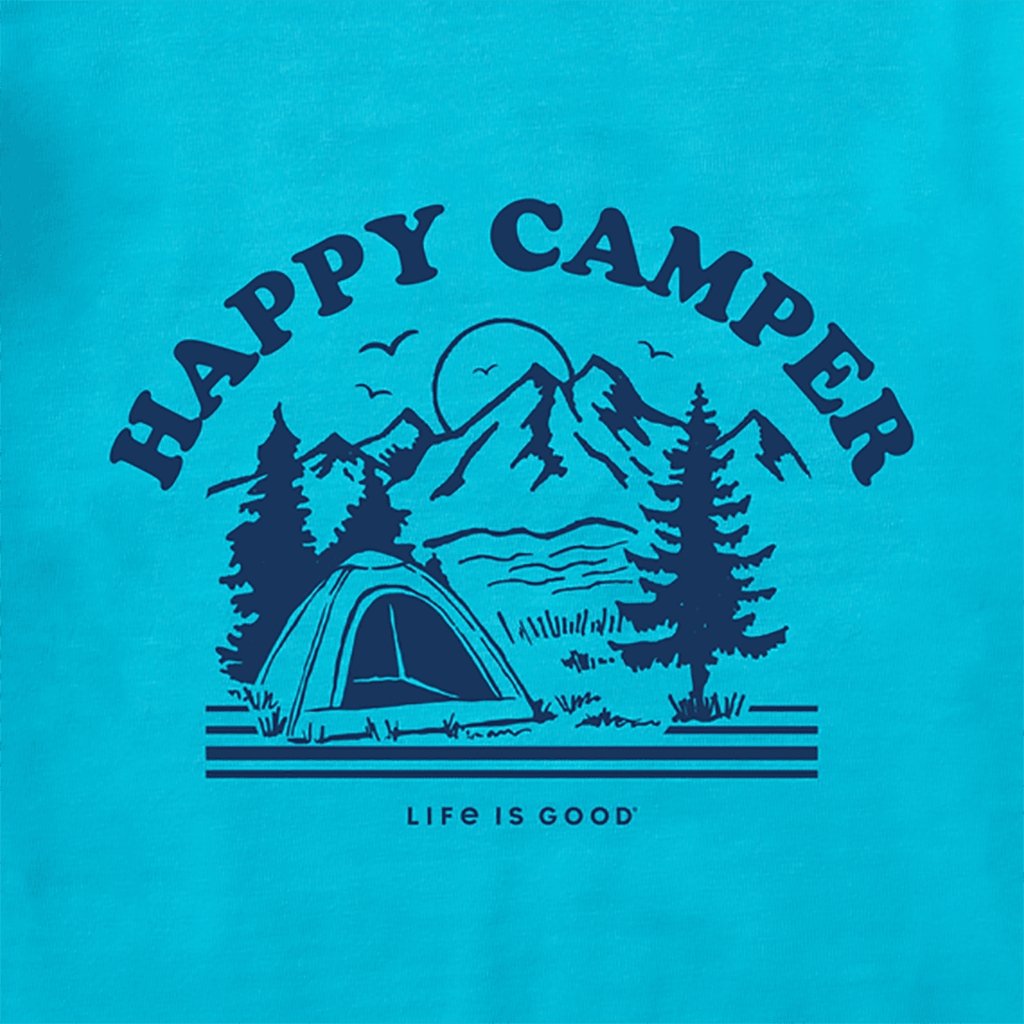 Life Is Good  Women's Happy Camper Crusher Tee