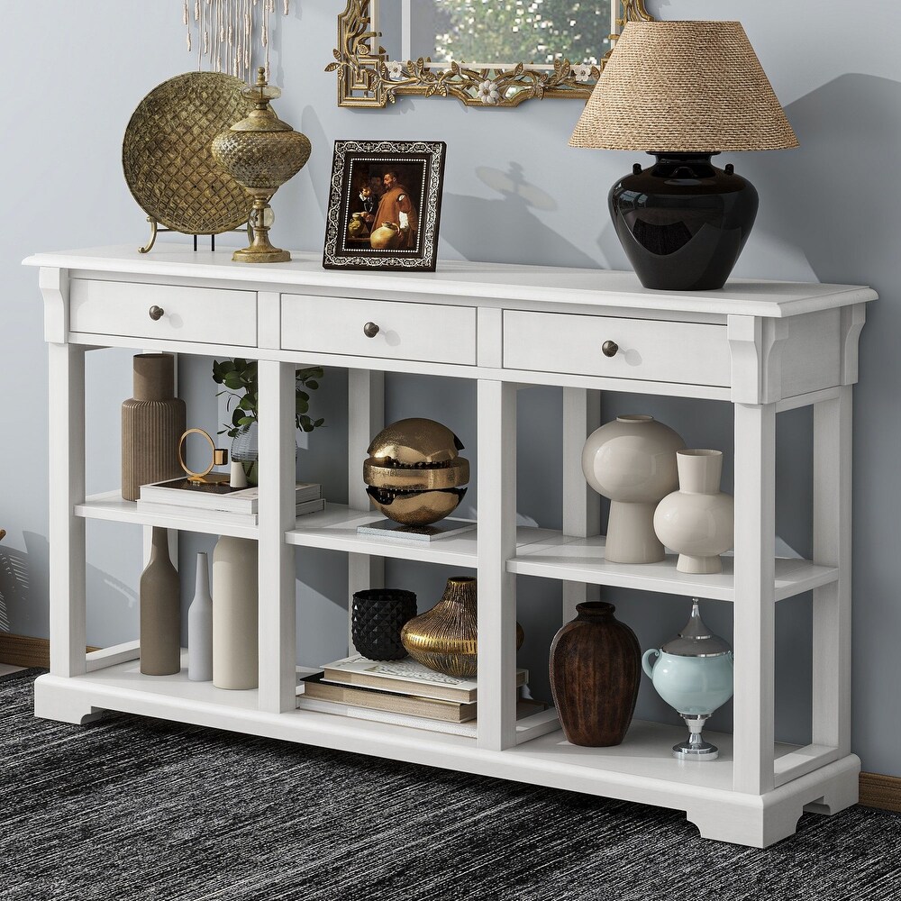 Console Table/Sideboard with Ample Storage