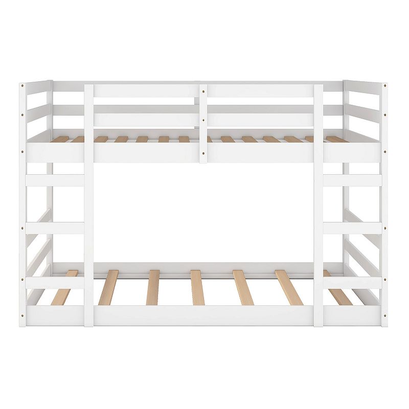 Merax Full Over Full Bunk Bed With Ladder