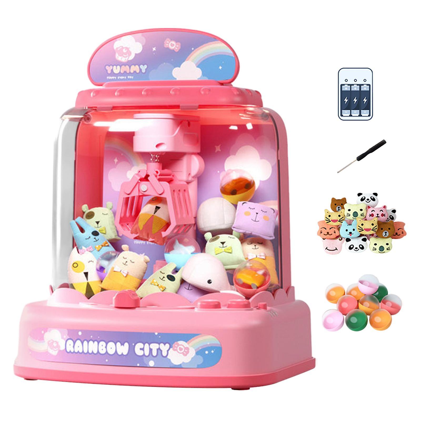 Claw Game Machine With Music Doll Machine With Sounds For Boys Kids Children Rechargable Battery