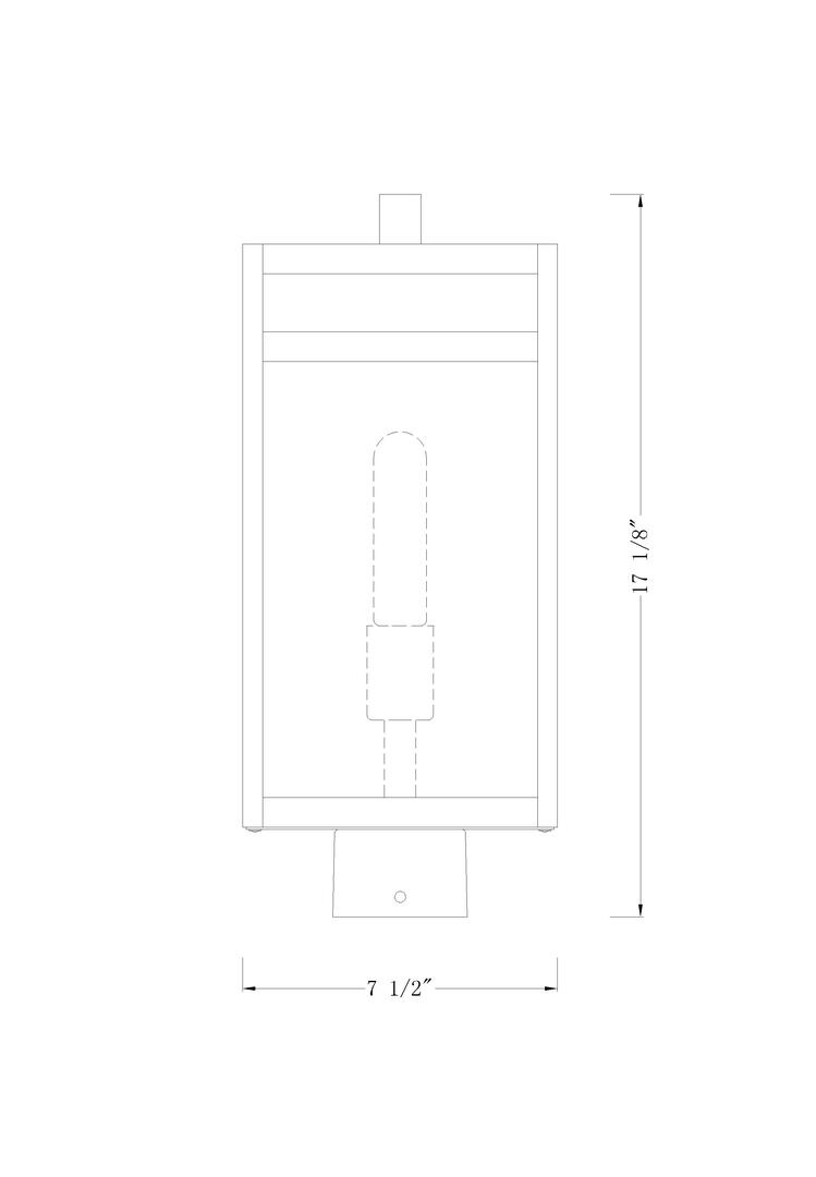 Z-Lite 596PHMSBK