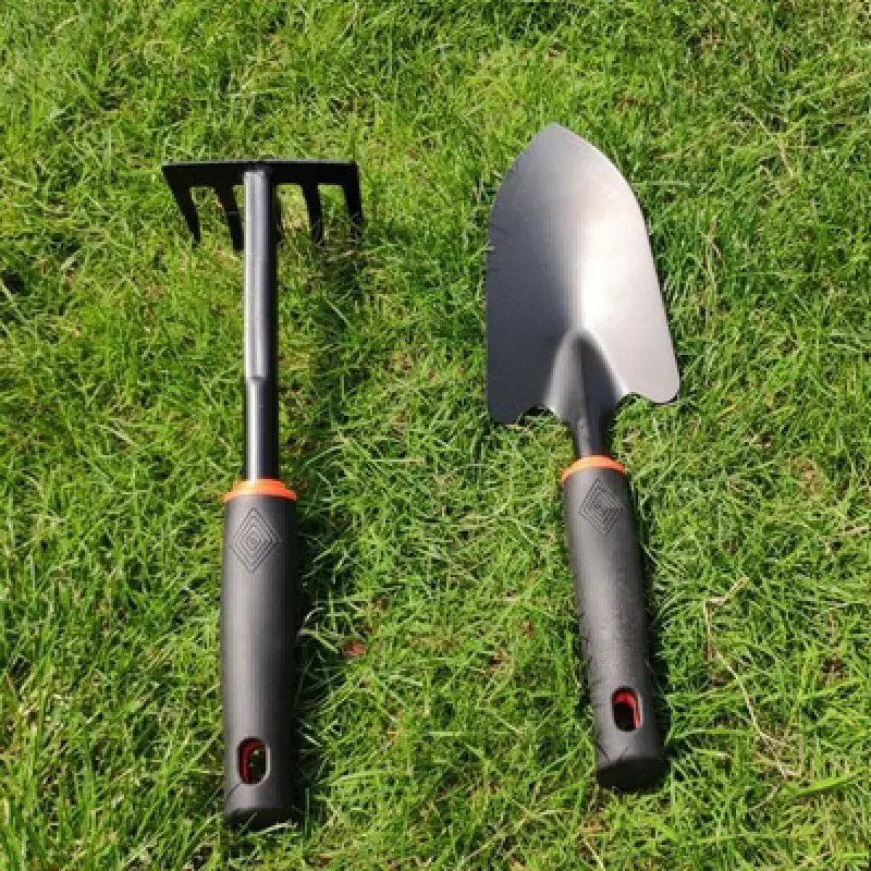 Customized Portable Aluminum oy Shovel Planting Shovel Fork Rake Garden Hand Tools Manufacturers