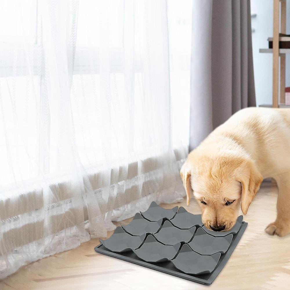 Dog slow food mat with suction cup