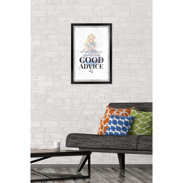 Trends International Disney 100th Anniversary Good Advice Framed Wall Poster Prints