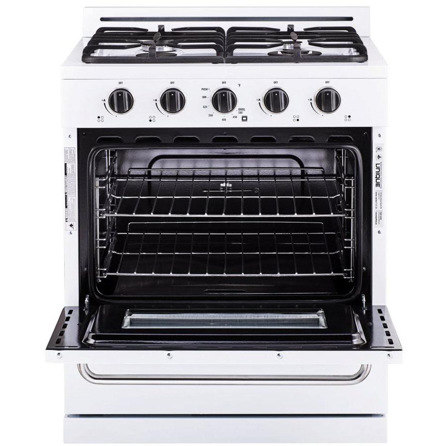 Unique Appliances 30-inch Freestanding Gas Range UGP-30CR OF1 W