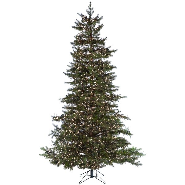 9 Foot Instant connect LED Natural Cut Monaco Pine