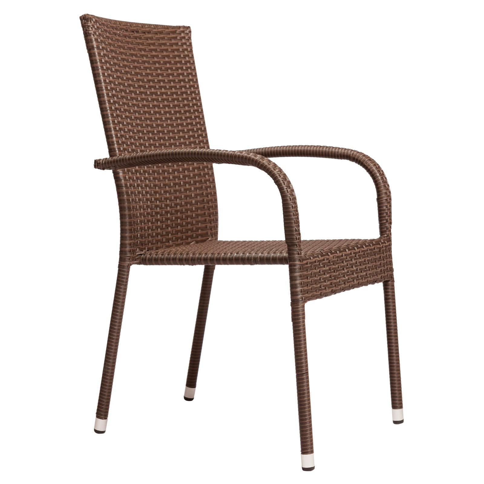 Patio Sense Morgan Outdoor Wicker Chair - Set of 4