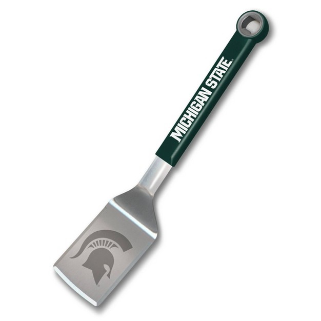 Ncaa Michigan State Spartans Stainless Steel Bbq Spatula With Bottle Opener