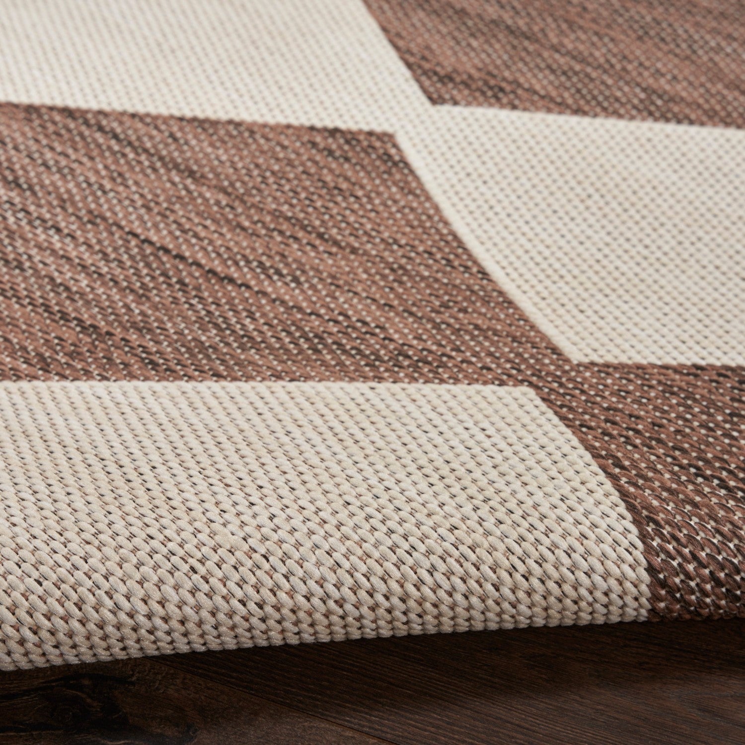 Positano Indoor/Outdoor Natural Geometric Rug