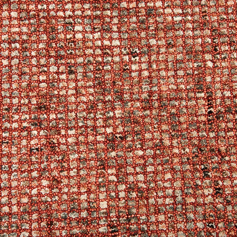 Rizzy Home Mary Talbot Red and White Rug