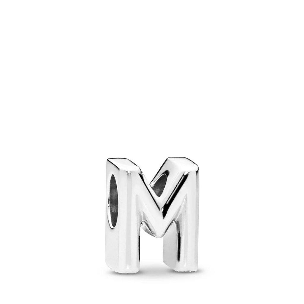 PANDORA  MOMENTS Letter Charm - 'M'