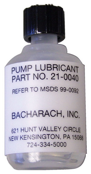 Bacharach 21 0040 Lubricant For Smoke Pump