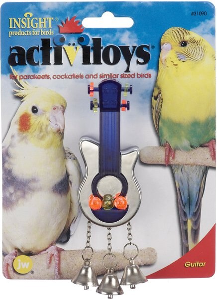 JW Pet Activitoy Birdie Guitar Toy