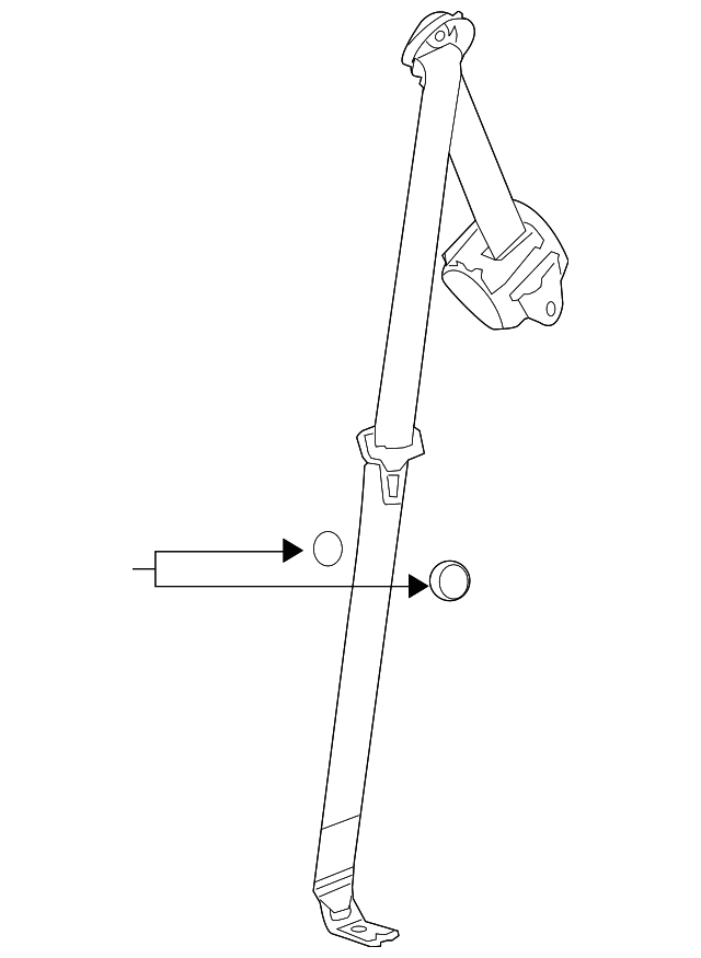 Genuine OE GM Outer Belt Assembly - 19301481