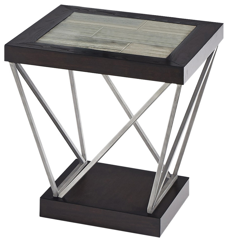 East Bay End Table   Contemporary   Side Tables And End Tables   by Progressive Furniture  Houzz