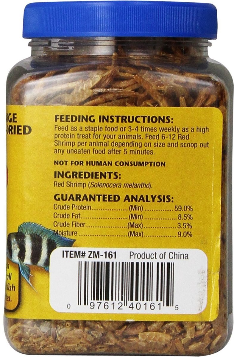 Zoo Med Large Sun-Dried Red Shrimp Turtle Treats