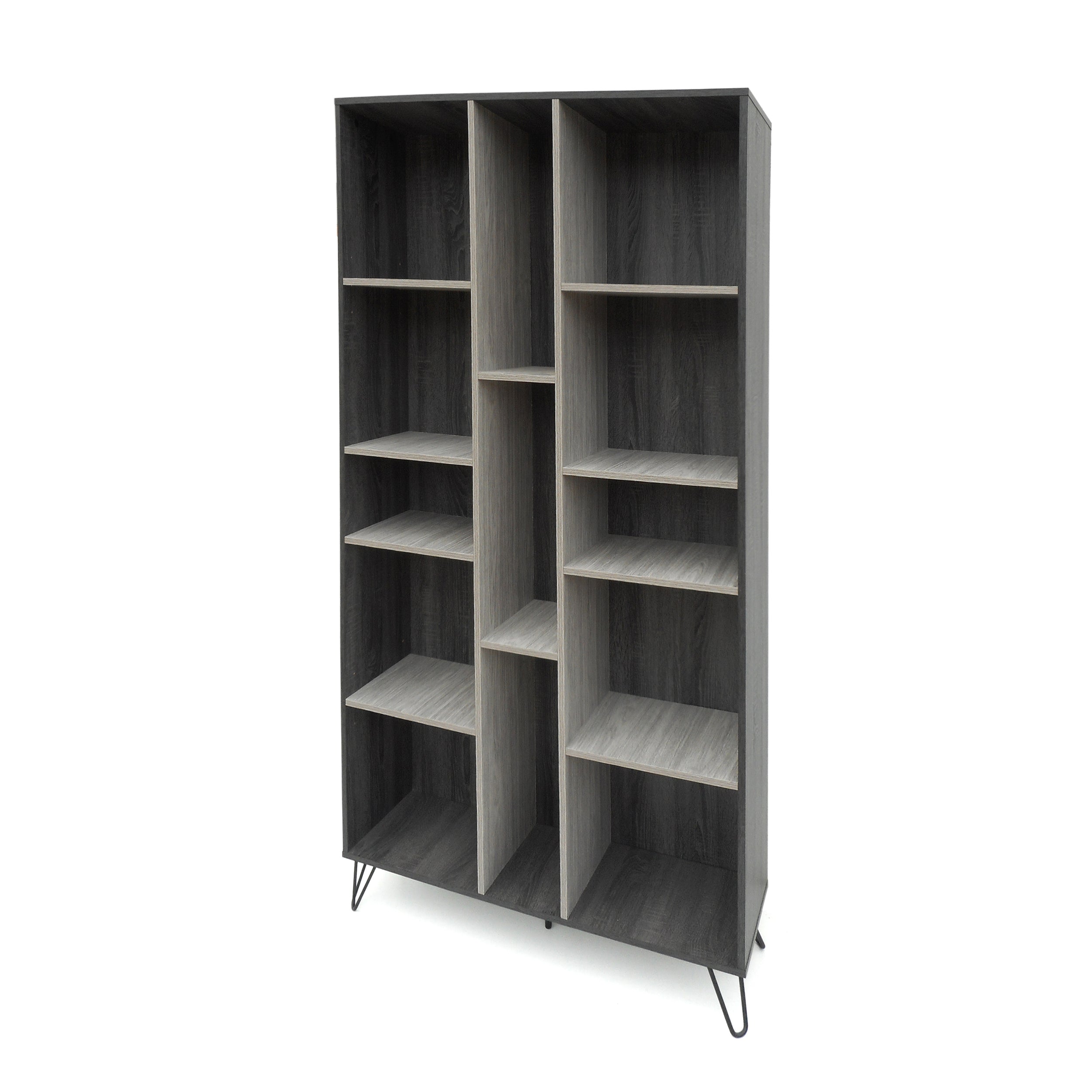 Vivian  Mid Century Modern Hairpin Legs Bookshelf