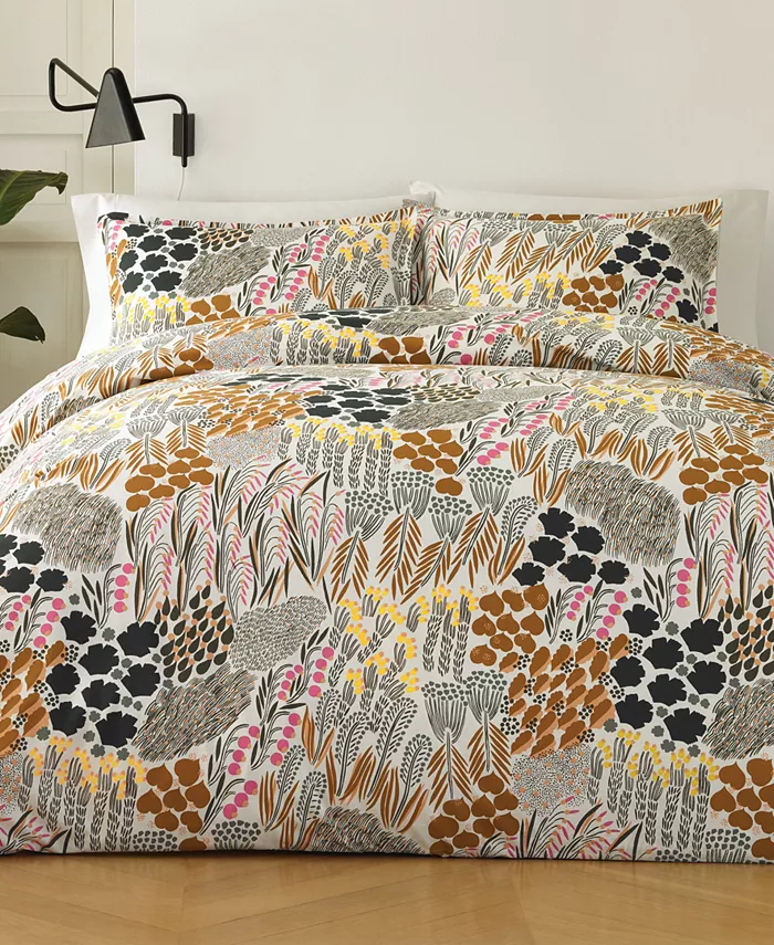 Marimekko Pieni Letto Cotton 3-Pc. Full Queen Duvet Cover Set